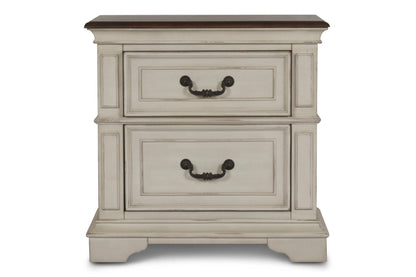 Anastasia - Nightstand - Antique White