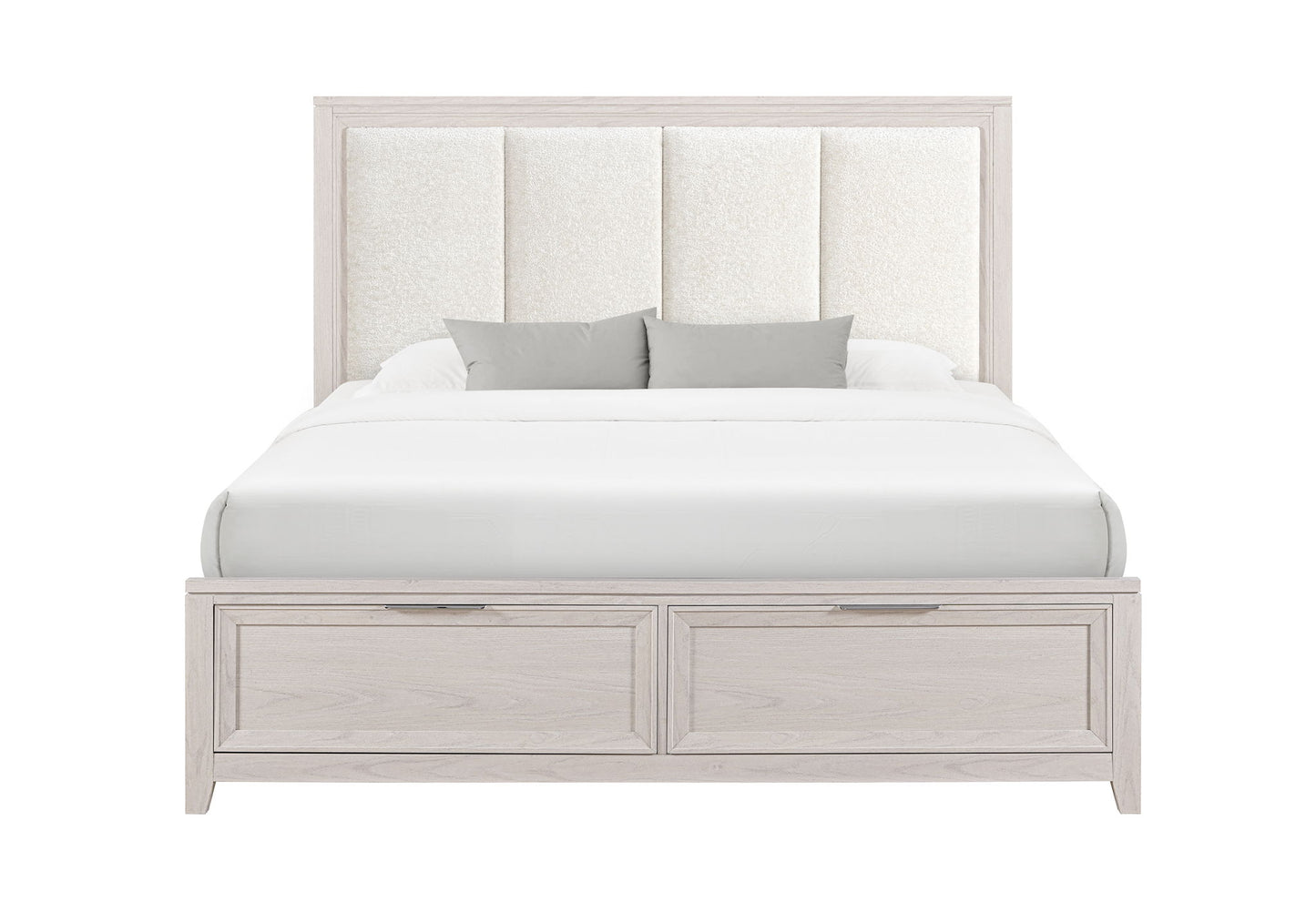 Mariah - King Bed - Beige