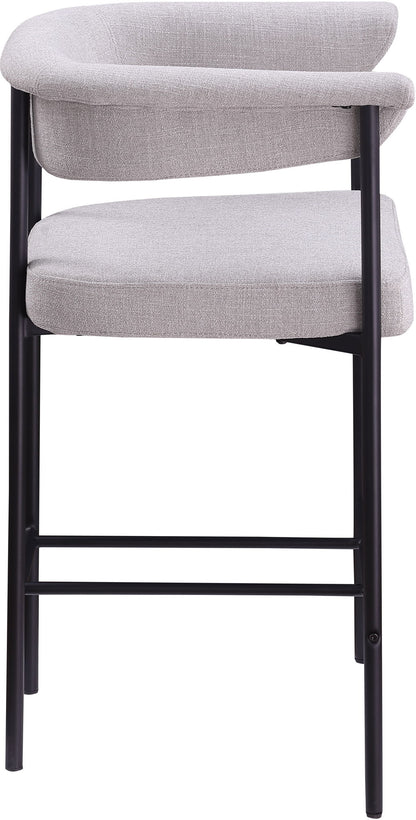 Malin - Linen Counter Stool (Set of 2)