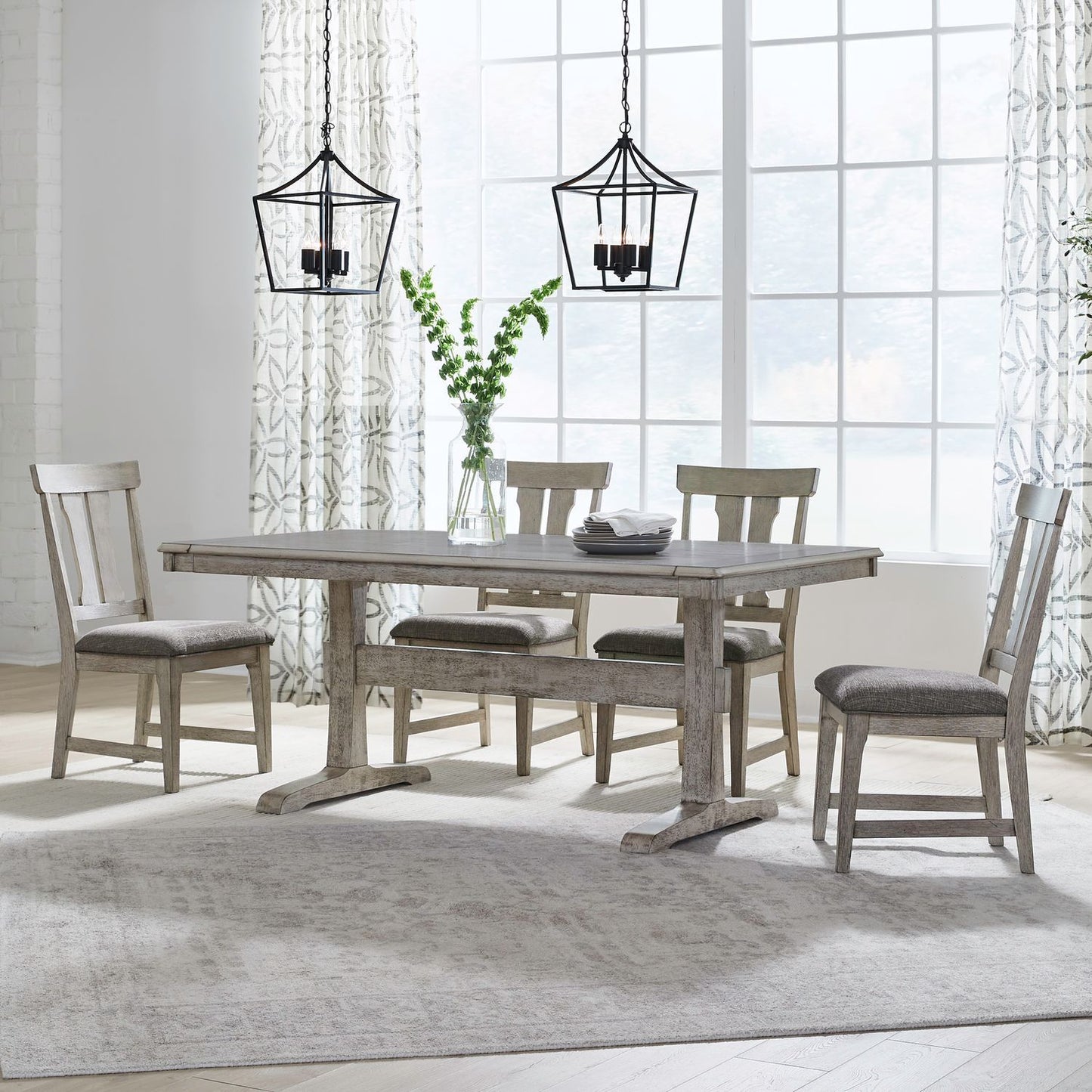 Hallendale - Trestle Table Set