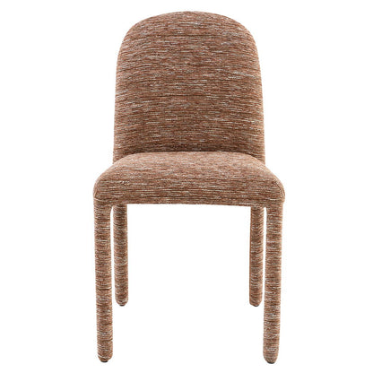 Lidi - Side Chair Set of 2) - Brown Chenille