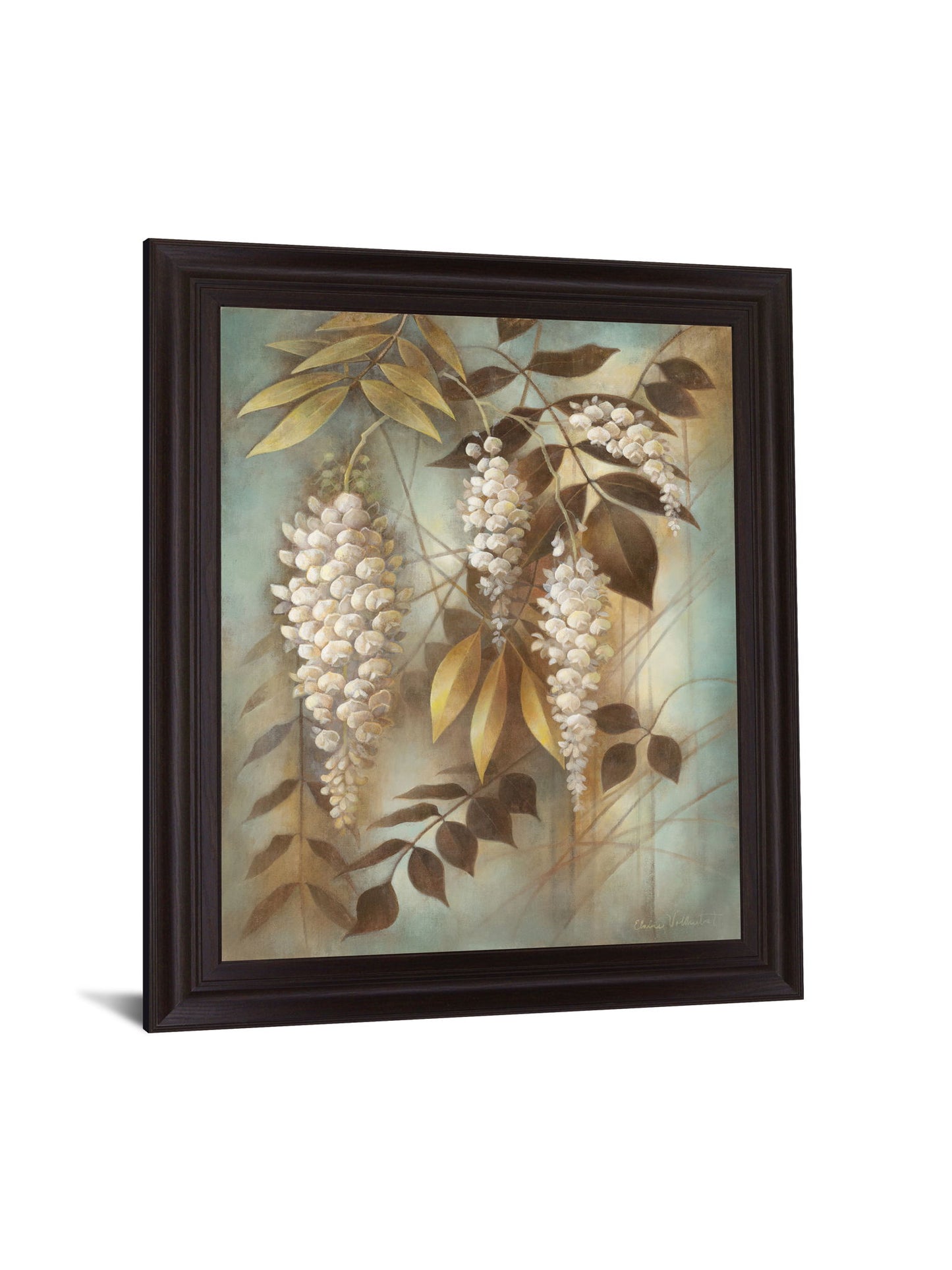 Golden Cascade - 28" x 34" Framed Wall Art