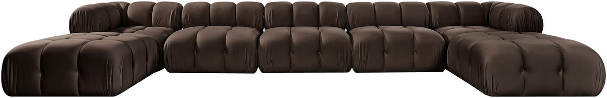 Orin - 7 Piece Modular Sectional (3 Modular Chairs, 2 Corner Chairs & 2 Ottomans)