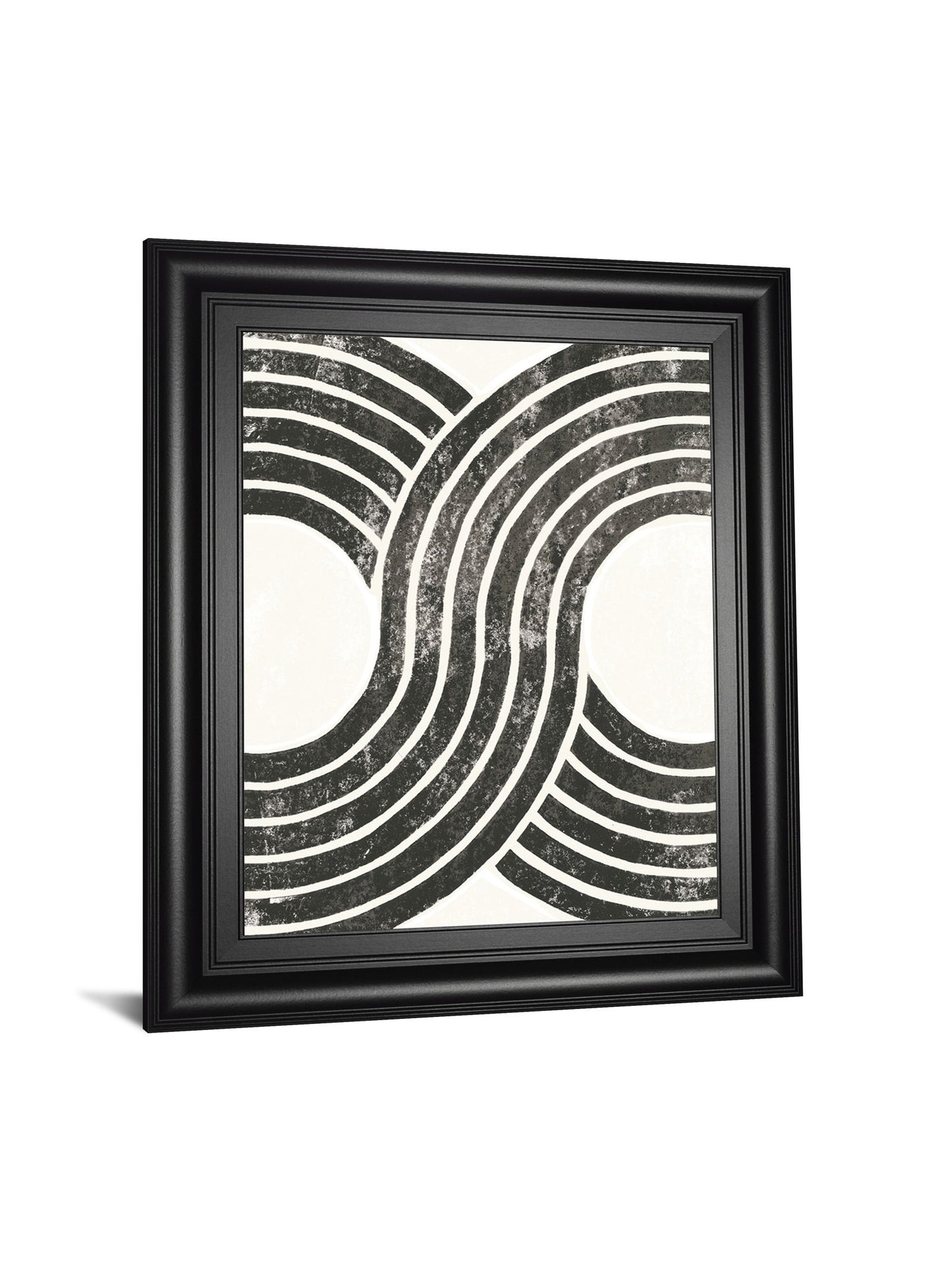 Over The Rainbow BW II By Moira Hershey - Framed Print Wall Art - White