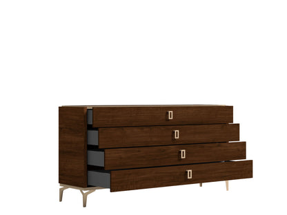 Eva - Dresser - Brown Walnut