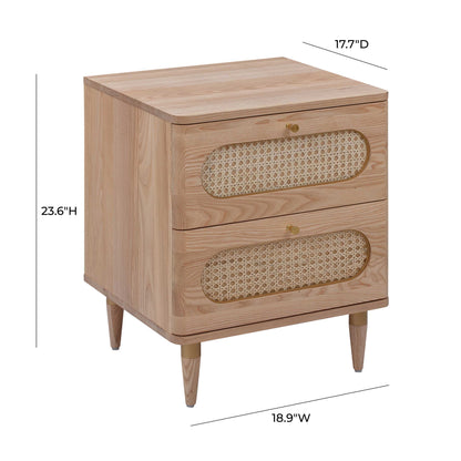 Carmen - Nightstand - Cane