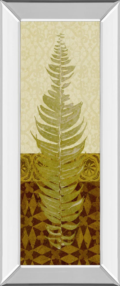 Tropical Frond II By Alonzo Saunders - Light Brown