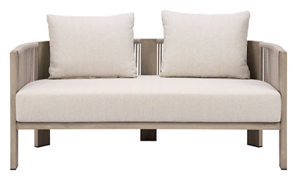 Sunlit Springs - Sofa - Gray / Light Brown