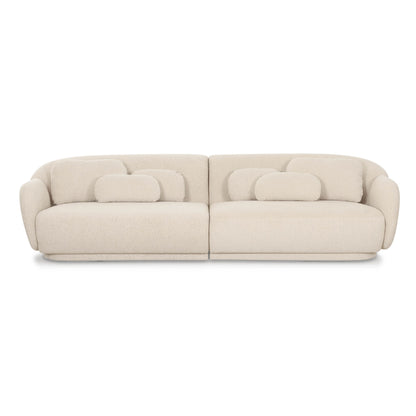 Misty - Modular 4-Seater Sofa - Cream