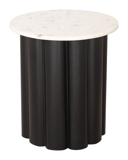 Slika - Side Table - White / Black