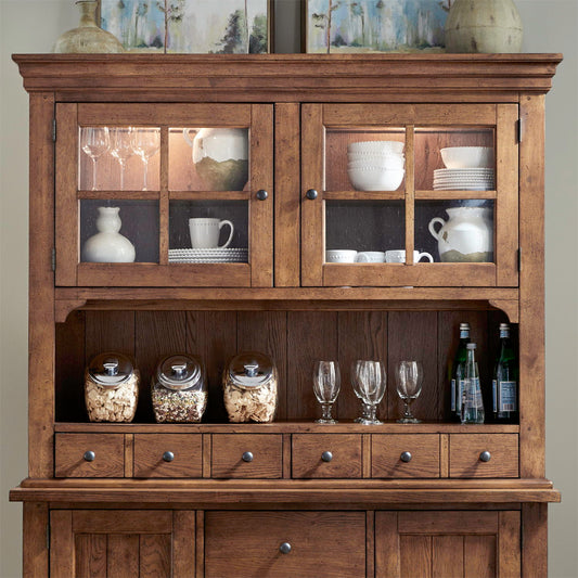 Hearthstone Ridge - Hutch - Light Brown