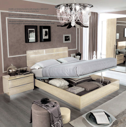 Platinum - Wood Nightstand