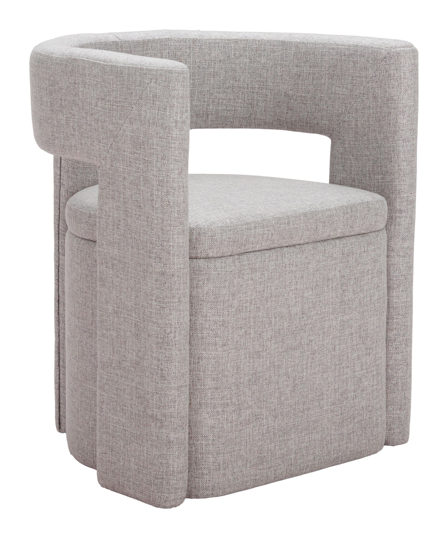 Papua - Dining Chair - Gray