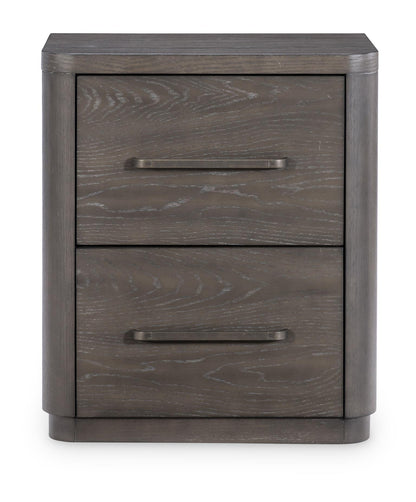 Horizons - 2 Drawers Nightstand - Deep Sable