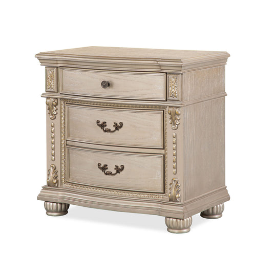 Evelyn - Nightstand - Champagne