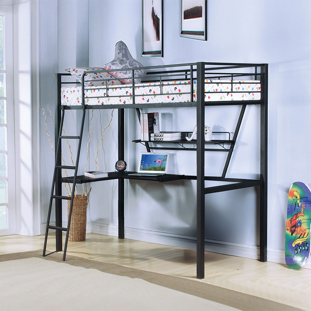 Senon Twin Size Loft Bed - Thumbnail 4