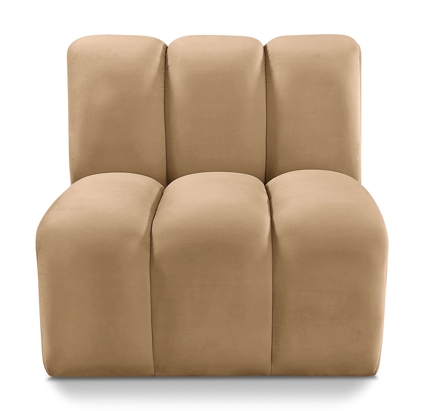 Arc - Velvet Straight Chair