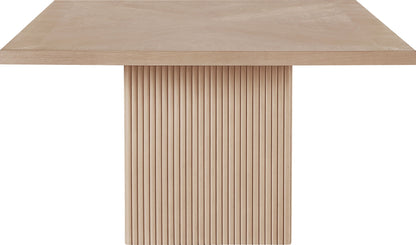 Belinda - Square Oak Veneer Dining Table