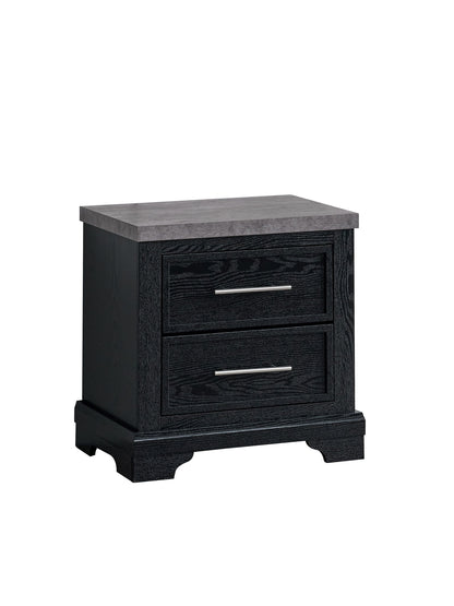 Grande - Nightstand - Black