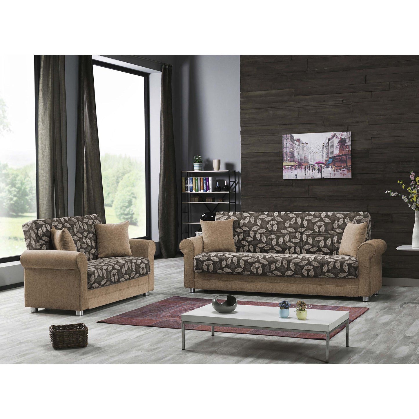 Ottomanson Rio Grande - Convertible Loveseat With Storage