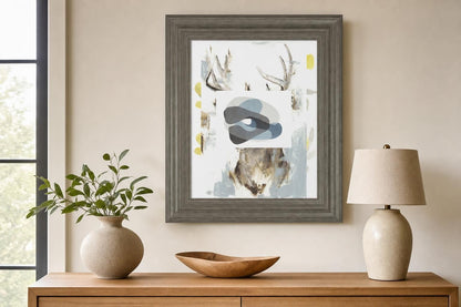 22x26 Homage to Eames IV By Rob Delamater - Dark Gray
