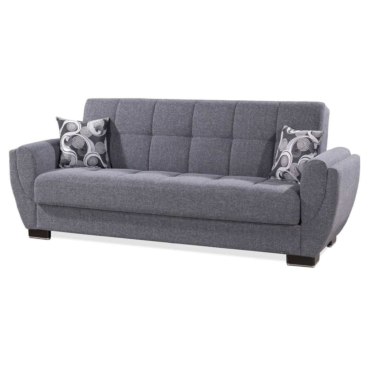 Ottomanson Armada Air - Convertible Sofabed With Storage - Light Gray