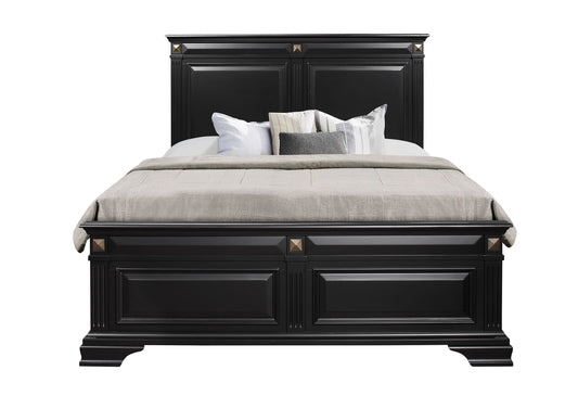 Carter - Queen Bed - Black