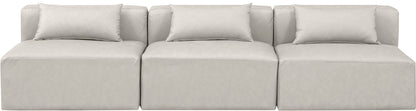 Cube - Modular 3 Seat Armless Sofa
