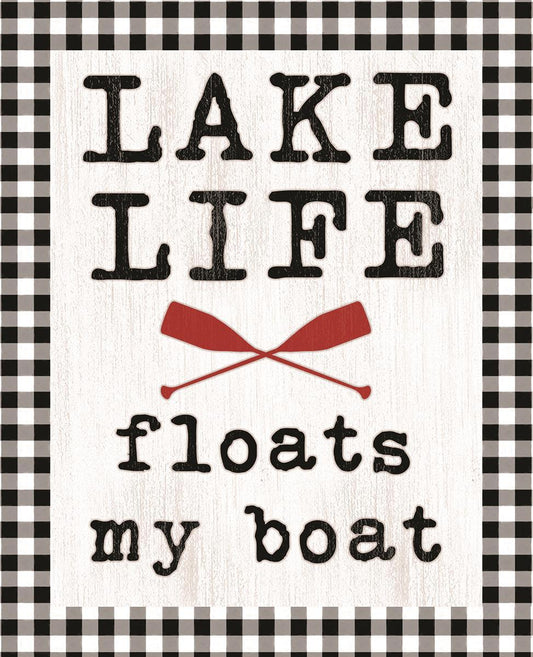 Framed Small - Lake Life By Dogwood Portfolio - Beige