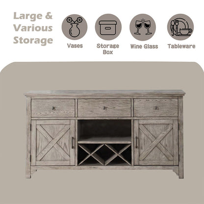 Rocky - Server - Gray Oak