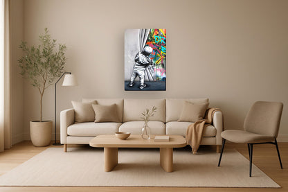 Vivid Reveal - 32" x 48" Framed Wall Art