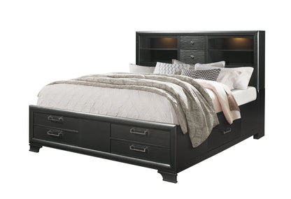 Jordyn - King Bed - Gray