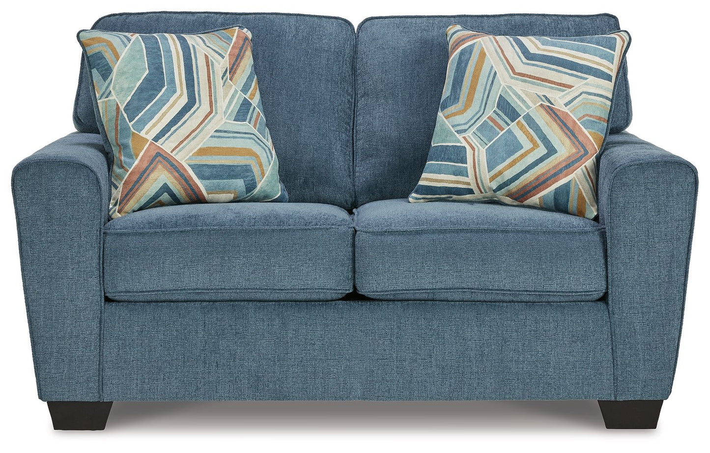 Cashton - Loveseat - Blue