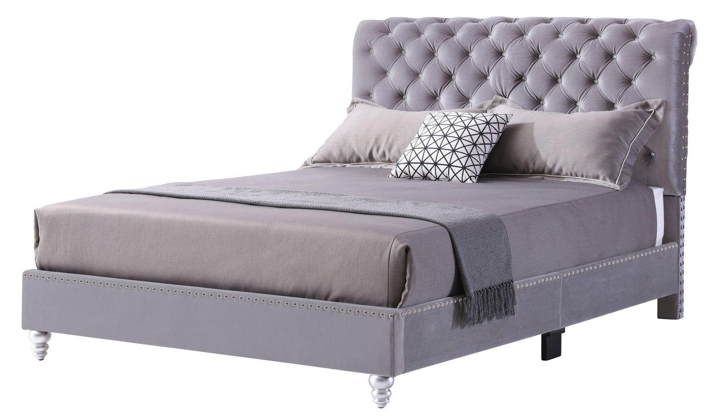 Glory Furniture - Maxx - Tufted Upholstered Bed