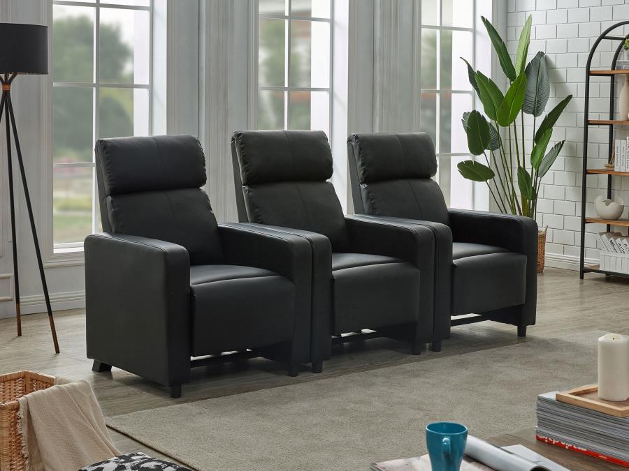 Toohey - Upholstered Tufted Recliner Living Room Set