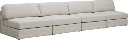 Beckham - Modular 4 Seats Armless Sofa