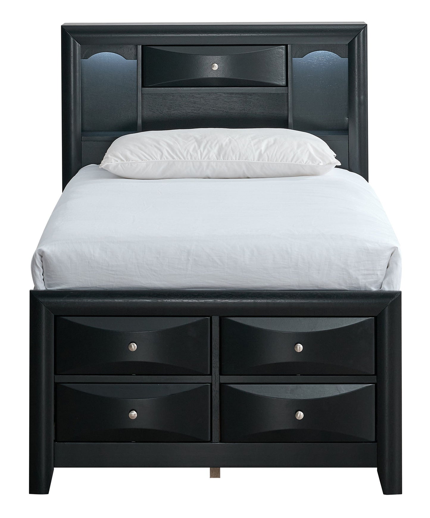 Glory Furniture - Marilla - Storage Bed With Lighting