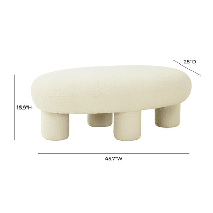 Discus - Boucle Ottoman - Beige