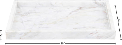 Barletta - Marble Rectangular Tray