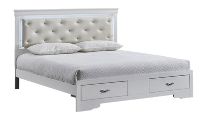 Glory Furniture - Lorana - Storage Bed With LED