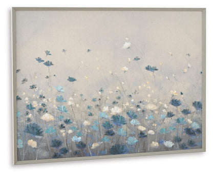 Claydale - Wall Art - Gray / Blue / White