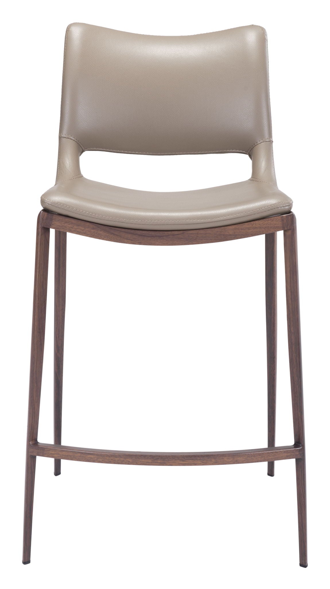 Ace - Counter Chair With Walnut Legs (Set of 2)