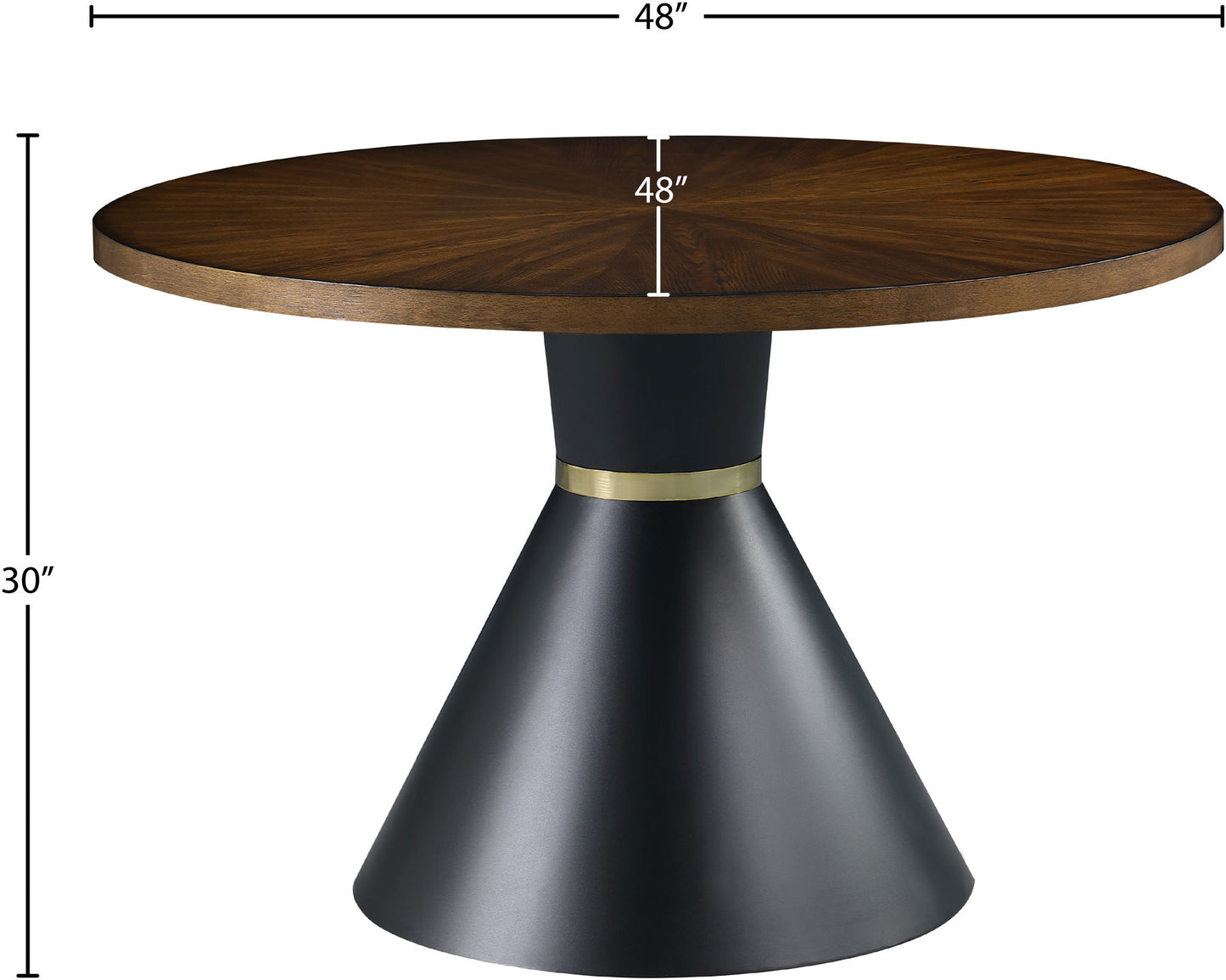 Sheridan - Dining Table - Brown