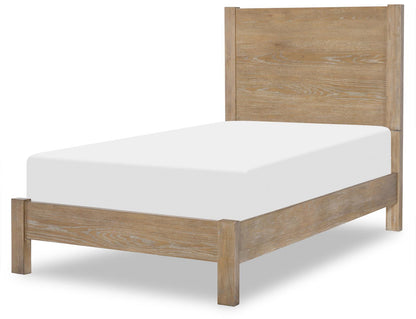 Horizons - Complete Panel Bed - Weathered Oak
