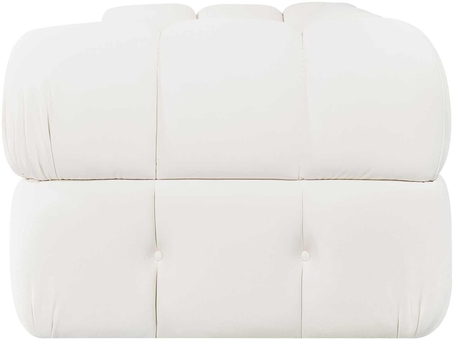 Orin - Velvet Performance Fabric Upholstered 2 Piece Modular Sofa (2 Corner Chairs)