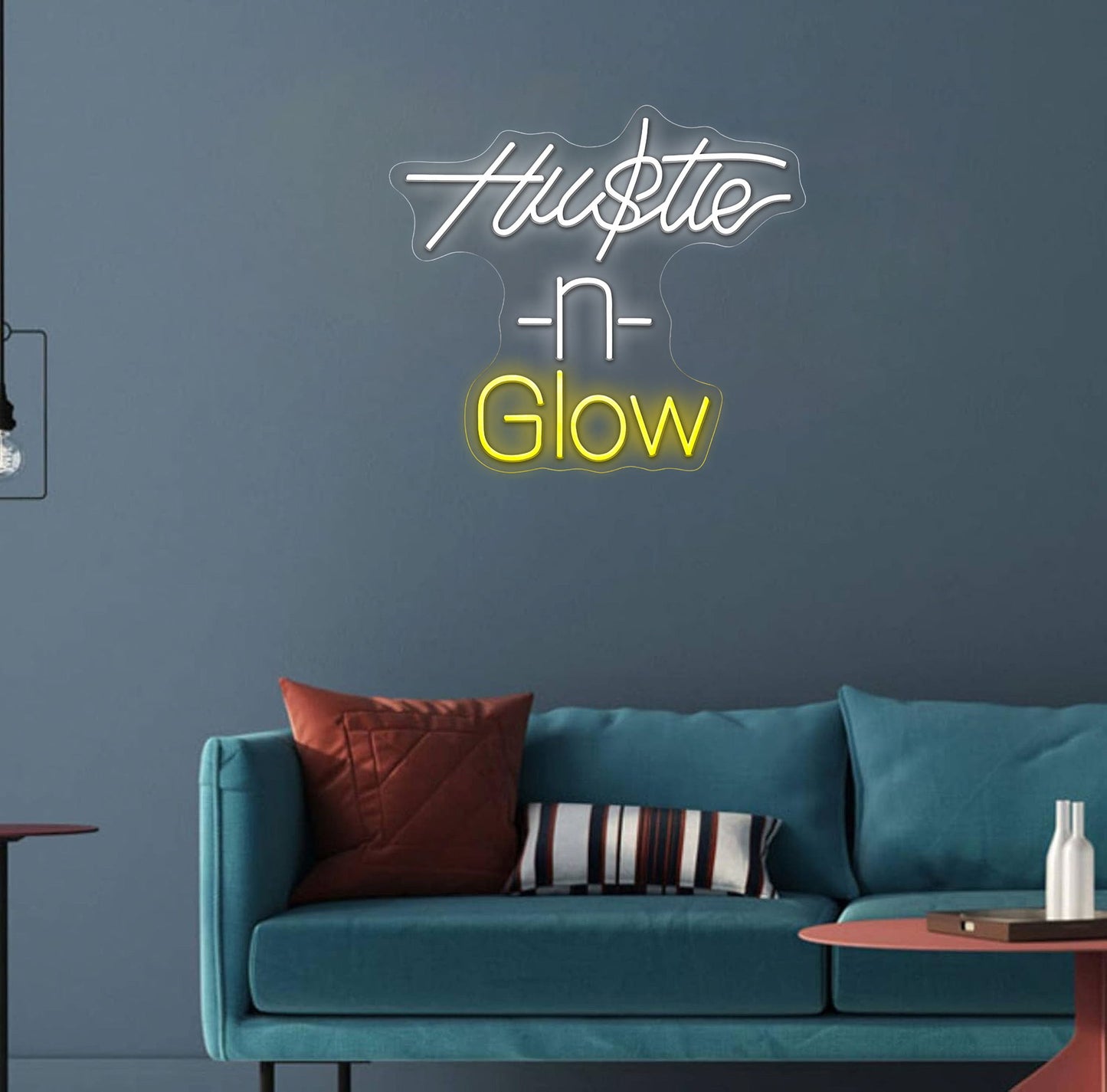 Neon Hustle N Glow - White