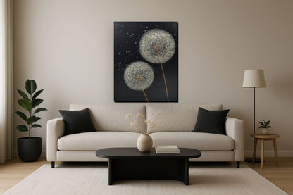 Silent Drift - 36" x 48" Framed Wall Art