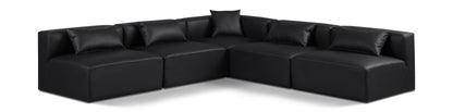Cube - 5 Piece Modular Corner Armless Sectional