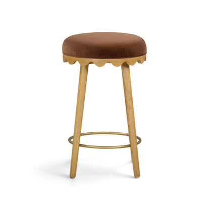 Oodle - Performance Vegan Mohair Stool