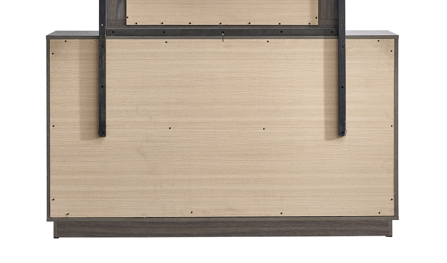 Aberdeen - Dresser - Gray / Oak